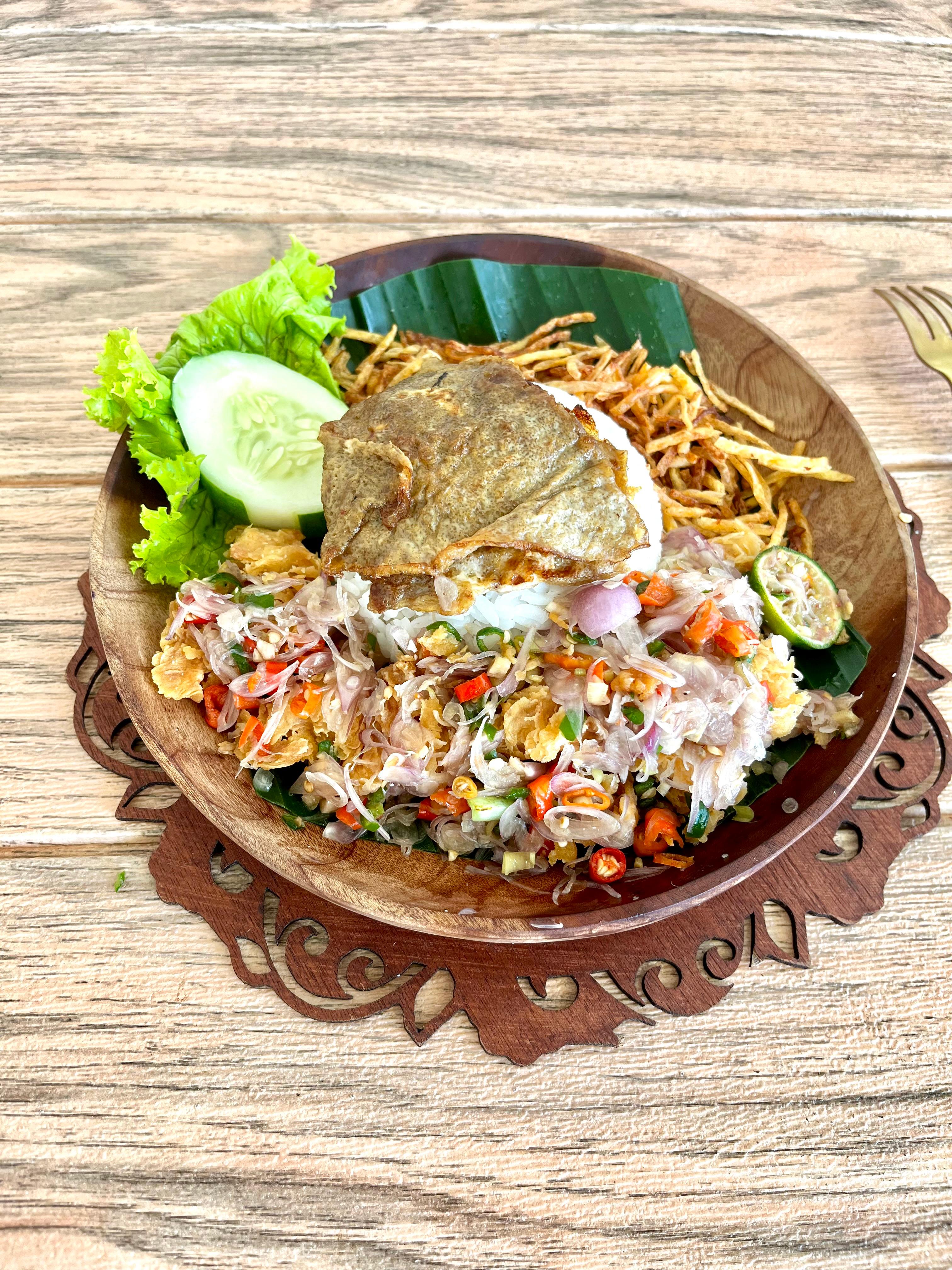 Nasi Geprek Sambal Matah