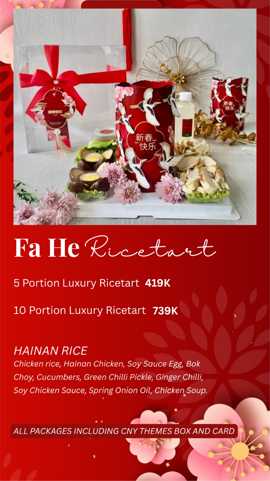 Fa He Ricetart 10 porsi