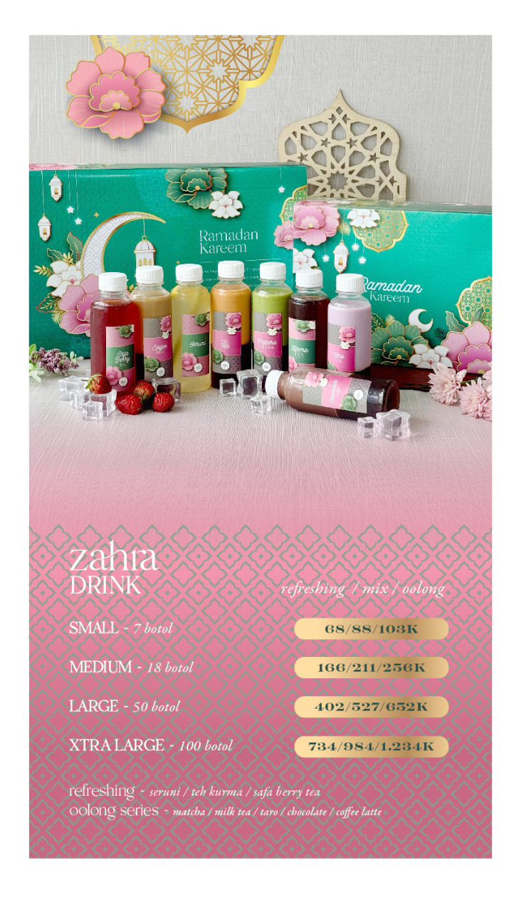 Zahra Drink - XL Olong (-12%)
