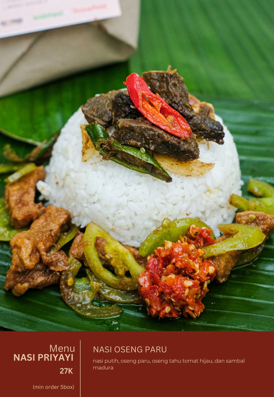 PY - Nasi Oseng Paru Reguler