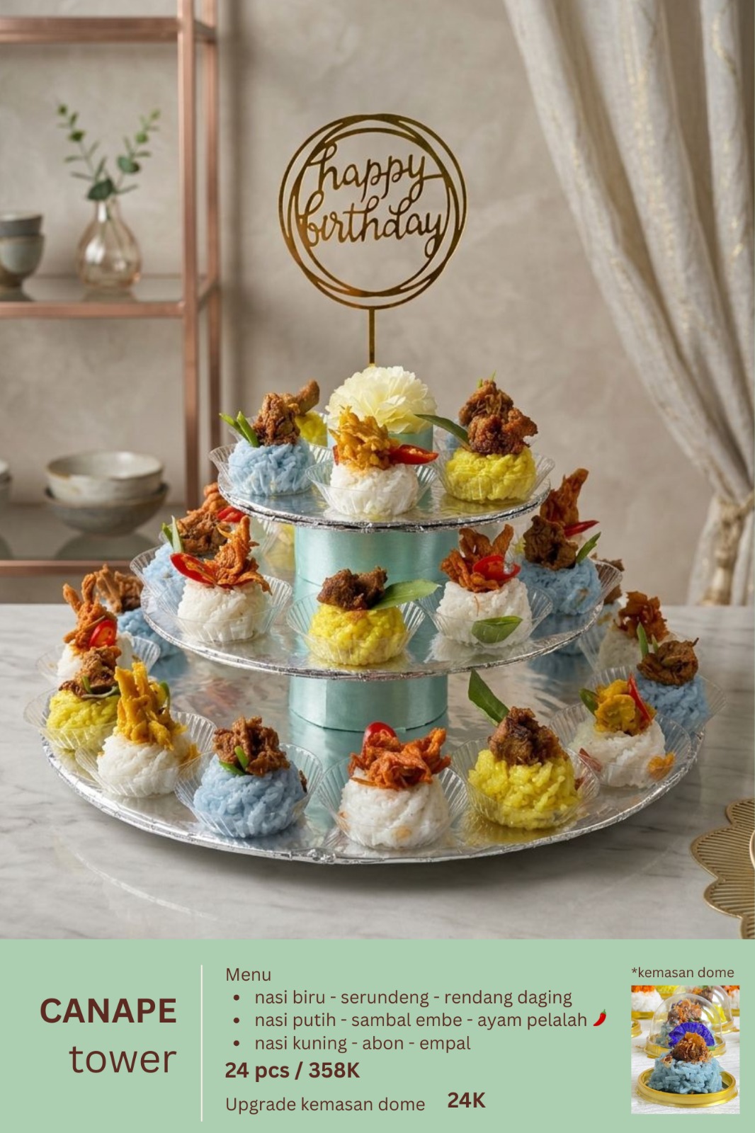 Canape Tower - 24pcs